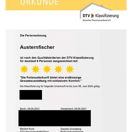 Witthues - Domizil Austernfischer - Exklusiv, Strand- Und Zentrumsnah * ヴェスターラント